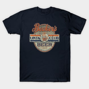 Becker's Uinta Club Beer 1917 T-Shirt